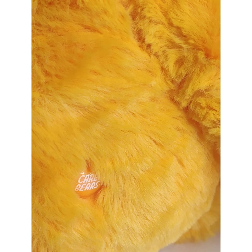 CARE BEARS Friend Bear Basic Fun Yellow Flowers 12" Orange Soft Plush 2021 - Picture 4 of 8
